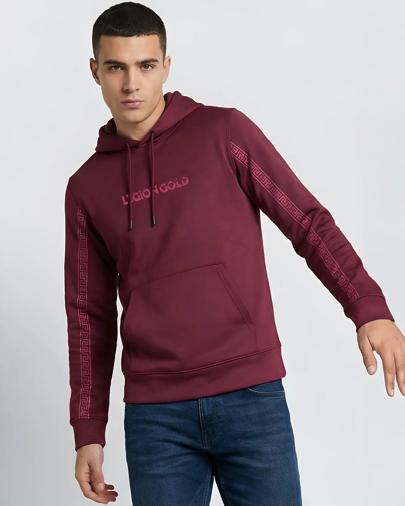Legion Gold Hoodie – Red