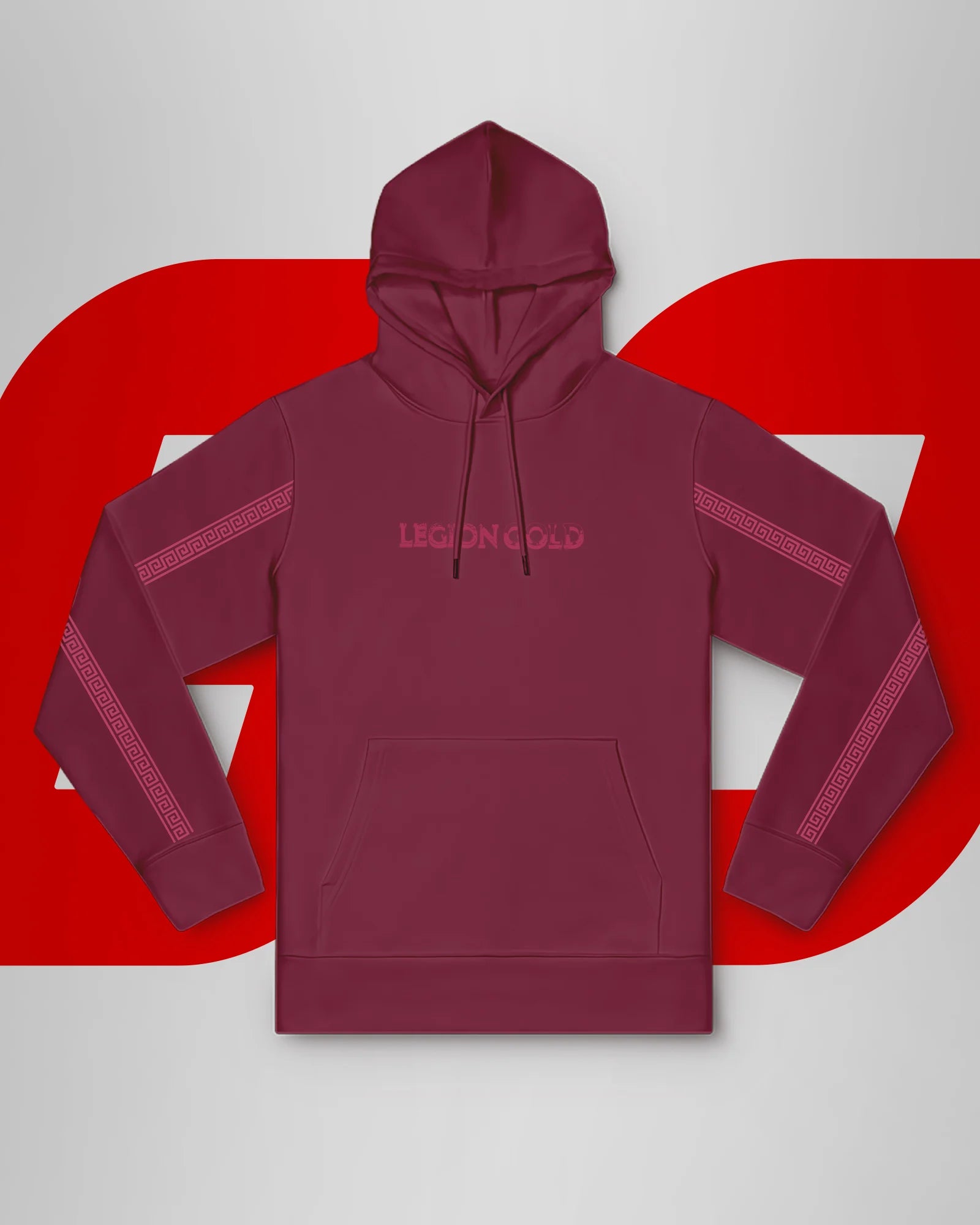 Legion Gold Hoodie – Red